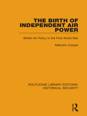 cover image of The Birth of Independent Air Power